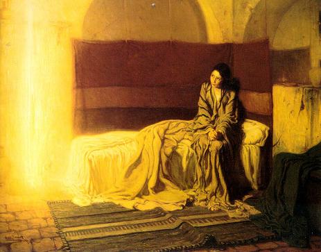 The Anunciation, Henry Ossawa Tanner 1898